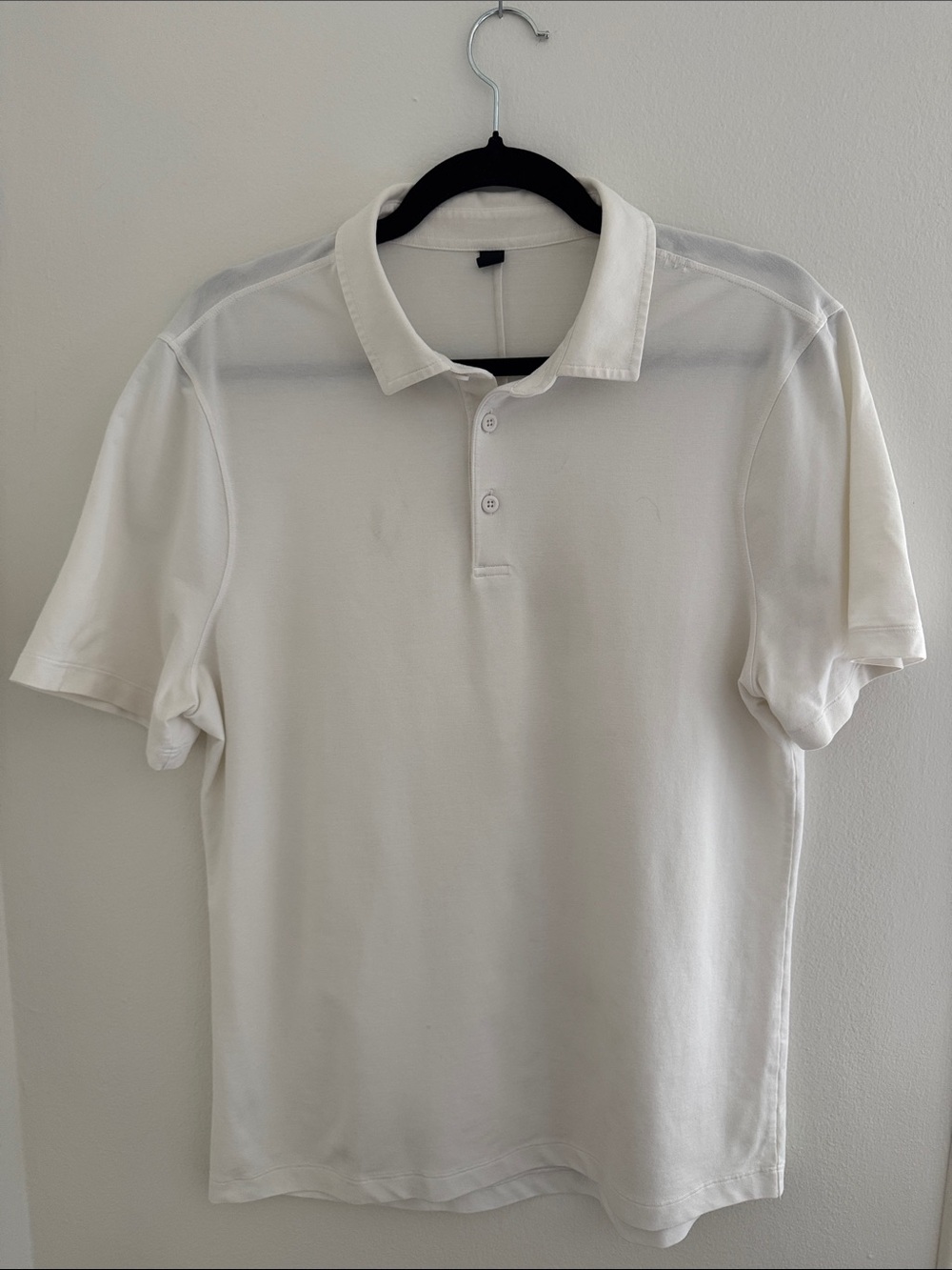lululemon athletica Men's White Polo Shirt